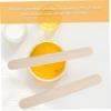 Didiseaon 100pieces Disposable Wooden Wax Sticks Hair Removal Applicators for Sensitive Areas Smooth Spatulas for Body Waxing Sticks Per Box for Home Use view 4