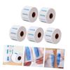 Didiseaon 5rolls Haircut Neck Strip Paper Barber Neck Paper Tissue Soft Flexible for Salon view 4