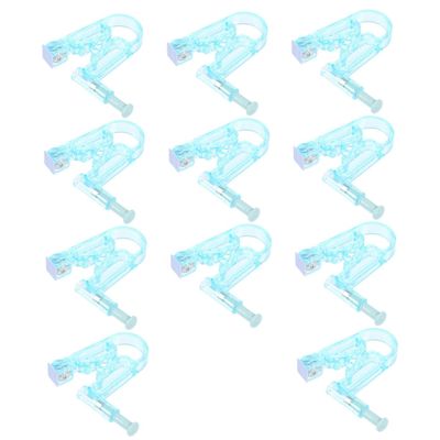 Didiseaon 10pcs Painless Ear Piercing Tool Earring Piercers Easy to Use Piercing Device