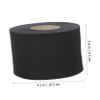 SOESFOUFU 4rolls Disposable Barber Neck Paper Strips Stretchy Neck Bands for Hair Cutting and Dying of Black Protection for Barbershop and Salon Use view 4