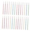Gogogmee 350pcs Disposable Lip Gloss Applicators Crystal Wand Lip Brush for Makeup Convenient Lipstick Applicators for Smooth Application and Expert Lines view 1