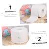 SOESFOUFU 2rolls Disposable Cleansing Towelettes Thickened Makeup Remover Wipes Double-sided Facial Tissue for Gentle Cleaning and Moisture Absorption for Travel and Outdoor Activities view 4