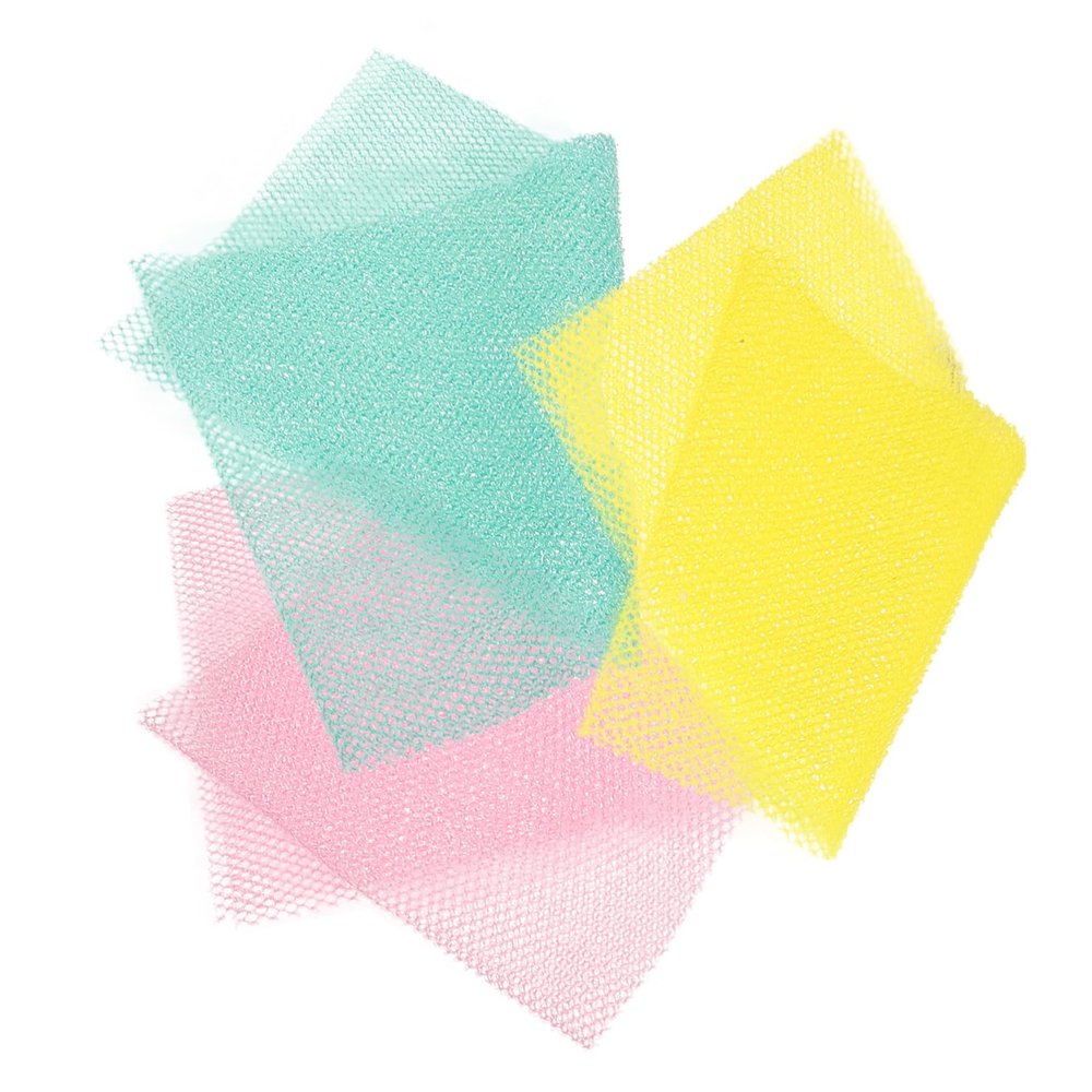3pcs African Bath Exfoliating Sponge Back Scrubber Body Scrubber Shower Washing Net Ideal for Deep Cleansing and Exfoliation