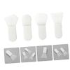 TOVINANNA 8pcs Facial Mask Brush Mini Tools Short Handle Cleansing Brush Shovel Tongue Shaped for Mask Application Beauty Tool for Home Dormitory view 3