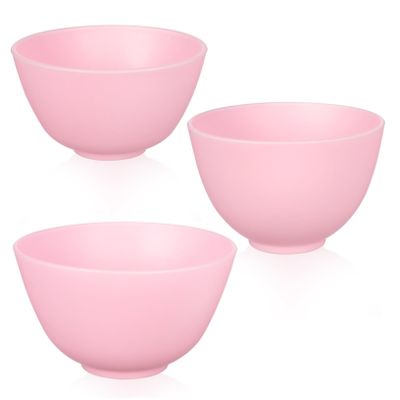 3 Piece Silicone Facial Mask Mixing Bowls for DIY Beauty