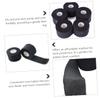 FRCOLOR 10pcs Barber Neck Strips Paper Neck Protection for Haircuts Stretchy Wrap Barber Paper view 3