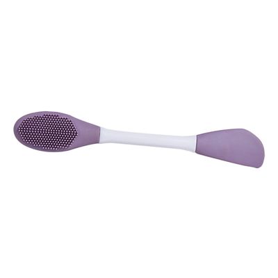 Baluue Silicone Facial Mask Brush Applicator Dual-ended Tool for Even Application and Cleansing Gentle Types for Home and Travel Use