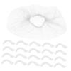 Gogogmee 100pcs Disposable Wash Basin Liners Clear Elastic Cover Bags for Facial Beauty Versatile Use Salons and Spas Convenient Travel Essentials for Hygiene view 1