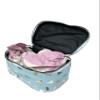 AWW GIFFTS Large Cosmetic Makeup Bag - Multicolor ~ Quirky Playful Cats Kitten ~ Trip Case Portable for Travel, Toiletry Organizer - Full Zip Closure | Handle to Carry | 10x6x6 inches view 3