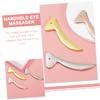 VINTORKY 3pcs Eye Massage Applicator Tool Multi-functional Facial Skincare Massagers for Eye Gua and Face Masks Easy to Clean Design view 3