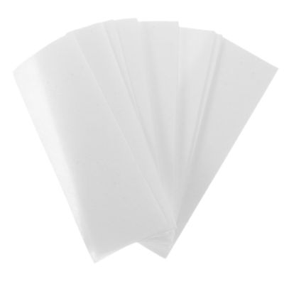NOLITOY 400pcs Non-woven Wax Strips for Body and Facial Hair Removal Disposable Tear-resistant for Smooth Skin Legs Arms and Face