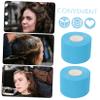 BIUDECO 5rolls Disposable Neck Strip Paper for Barber Hair Wrapping Strips Salon Hair Cutting Paper Gentle Material No Cleaning Needed view 3