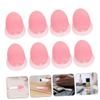 BIUDECO 8pcs Silicone Lip Brush Covers Protective Dust Caps for Makeup Brushes Travel-friendly Design Durable and Safe for Long-term Use for Home Go view 3
