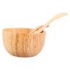 Baluue 1set Wooden Facial Mask Mixing Bowls and Spatula Multi-functional Applicator for and Home Use Easy to Clean Safe and Skin-friendly for Mixing Beauty Masks view 1