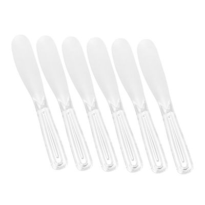 NOLITOY 6pcs Face Spatulas Mini Abs Face Mask Spoons Set for Skin Care for Diy Beauty Masks Creams
