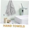 BUGUUYO Fluffy Cotton Hand Towels Highly Absorbent Washcloths for Face Washing Kitchen Use Soft Versatile and Towels for Couples Families for Daily Cleaning view 3