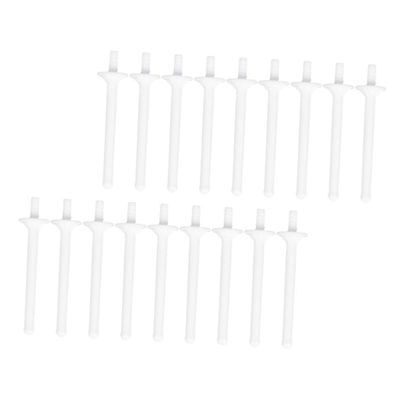 VINTORKY 50pcs Disposable Nose Wax Applicators for Nostril Cleaning User-friendly Wax Sticks for Hair Removal Lightweight and Eco-friendly Design for Easy Carrying