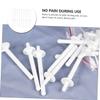 VINTORKY 50pcs Disposable Nose Wax Applicators for Nostril Cleaning User-friendly Wax Sticks for Hair Removal Lightweight and Eco-friendly Design for Easy Carrying view 3