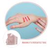 Baluue Palette Gloves 2-Pack Soft Comfortable Makeup Hand Gloves for Face Cream Dispensing Cosmetic Palette Protection view 2