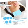 Gogogmee 5rolls Disposable Stretchy Neck Strips for Hair Cutting Flexible Neck Bands and Skin-Friendly Barber Supplies Blue for Salon Use view 3