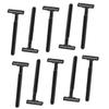 IWOWHERO 10pcs Manual Depilator Anti-slip Technology Body Hair Razor for Arm Leg Face Women Men Body Shaver view 1