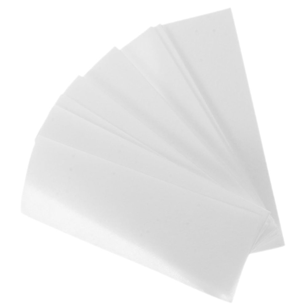Didiseaon 400pcs Hair Removal Wax Strips for Women Men Non Woven Face Body Waxing Easy Cut for Custom