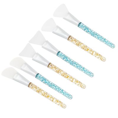 TOVINANNA 6pcs Comfortable Face Mask Silicone Mask Applicators Tool Facial Brush Beauty Brush Face Applicator