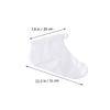 Baluue 3sets Moisturizing Foot Covers -Cracking Transparent Socks for Foot Care Adhesive for Spa Salon and Home Use view 2