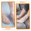 Baluue 3sets Moisturizing Foot Covers -Cracking Transparent Socks for Foot Care Adhesive for Spa Salon and Home Use view 3
