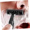 FOMIYES 10pcs Hair Trimmer Non- Manual Body Shaver for Men and Women Dual-layer Carbon Steel for Easy Hair Removal Compact and Portable view 2