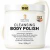 Exfoliating Body Scrub Polish 10 oz - Moisturizing & Hydrating Body Exfoliator with Kiwi & Rice Bran Extract  Gentle Cleansing Polish Scrub for Smooth & Nourished Skin by INFINA ESSENTIALS view 1