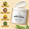 Exfoliating Body Scrub Polish 10 oz - Moisturizing & Hydrating Body Exfoliator with Kiwi & Rice Bran Extract  Gentle Cleansing Polish Scrub for Smooth & Nourished Skin by INFINA ESSENTIALS view 3