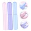 FOMIYES 3pcs Silicone Lip Brush Elf Lip Front Makeup Brush Gloss Applicator for Women view 4