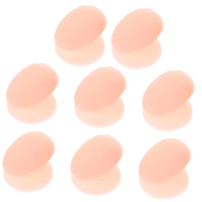 Didiseaon 8pcs Silicone Lip Brush Protectors Dust Makeup Brush Covers for Lipstick Applicators Skin-friendly Silicone for Makeup Enthusiasts and Professionals