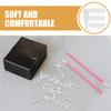 IWOWHERO 500pcs Disposable Lip Brush Heads Soft Flocking Applicator for Smooth Lip Makeup Replacement for Gloss and Care Tools view 3