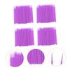 FRCOLOR 4packs Plastic Injection Molding Beauty Cotton Brush for Makeup Artist Eyeshadow Applicators Disposable Swabs Light Portable view 4
