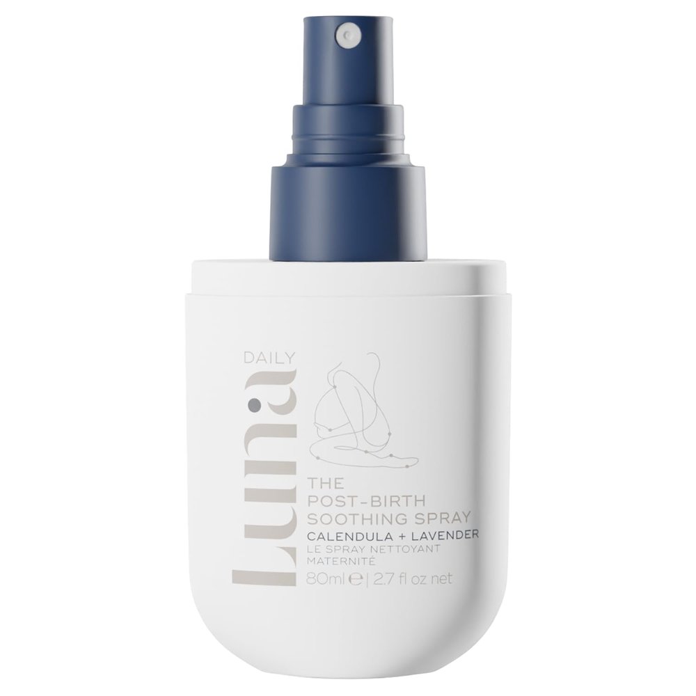 Luna Daily Birth Prep Massage Oil for Pregnancy | Prenatal Skin Prep with Jojoba, Vitamin E & Rosehip | Hydrating, Firming & Moisturizing | Gentle Massage for Birth Recovery & Stretch Support, 80ml