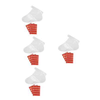 Baluue 4sets Men Women Foot Covers for Feet Socks Covers Pedicure Socks Athletes Treatment