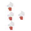 Baluue 4sets Men Women Foot Covers for Feet Socks Covers Pedicure Socks Athletes Treatment view 1