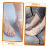 Baluue 4sets Men Women Foot Covers for Feet Socks Covers Pedicure Socks Athletes Treatment view 3