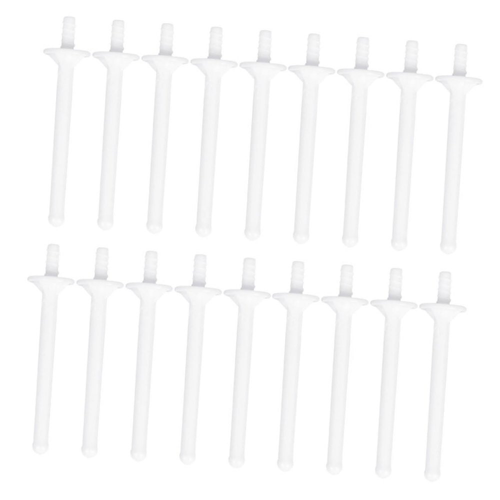 Gogogmee 50pcs Nose Hair Wax Applicators Disposable Sticks for Hair Removal User-friendly and Safe for Men and Women for Small Areas Like Nostrils and Eyebrows
