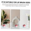 Didiseaon Travel-ready Lip Brush Dust Covers Makeup Brush Protectors Silicone Caps view 4