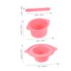 Didiseaon Silicone Mask Bowl Wax Melting Container Bowl for Hair Removal Spa Supplies Diy Mask Mixing view 2