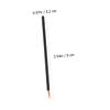 Didiseaon 100pcs Disposable Eyeliner Brushes Fine Tip Nylon Fiber Applicators for Liquid Eyeliner Lip Liner for Makeup Artists and Home Use Includes Protective Caps view 2