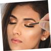 Didiseaon 100pcs Disposable Eyeliner Brushes Fine Tip Nylon Fiber Applicators for Liquid Eyeliner Lip Liner for Makeup Artists and Home Use Includes Protective Caps view 3