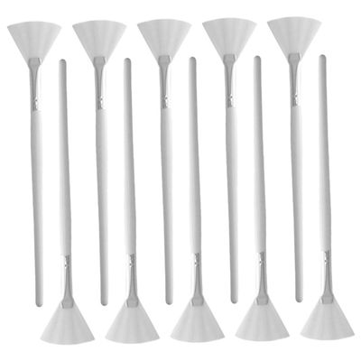 FOMIYES 10pcs Facial Mask Brush Soft Applicators for Makeup Skincare Ergonomic Handle Gentle for All Skin Types for Daily Use