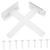 NOLITOY 10pcs Disposable Double Edge Razor Shavers for Women Portable Manual Hair Removal Tools for Body and Face Easy to Use for Travel and Daily Grooming view 1