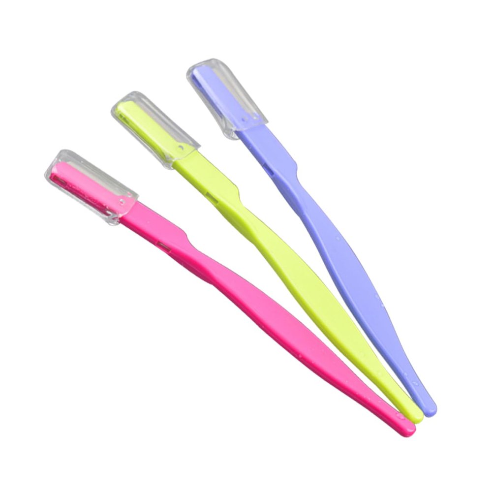 3pcs Eyebrow Shaper Eyebrow Makeup Tool Kit Eyebrow Razor Eyebrow Trimmer