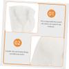 Baluue 1roll Disposable Thickened Facial Towels Soft and Convenient for Daily Cleansing Travel-friendly Washcloths for Makeup Removal and Skin Care Facial Tissue view 4