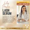 Eyelash Growth Serum for Longer Thicker Lashes & Stronger Natural Lashes, Lash Growth Serum with Peptides & Biotin, Vegan & Non-Irritating Daily Formula, Safe for Sensitive Eyes, 5ml view 2